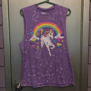 Lisa Frank -Hot Topic size large tank top